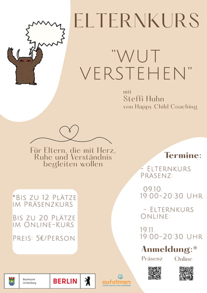 Elternkurs "Wut verstehen"